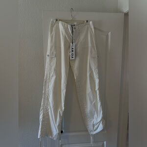 I.AM.GIA White Ryder cargo pants